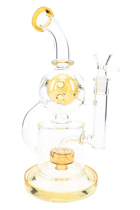 GoG Stemless Fabergé Recycler Bong – 11½″ – Drum Perc