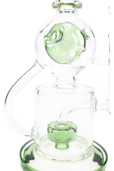 GoG Stemless Fabergé Recycler Bong – 11½″ – Drum Perc