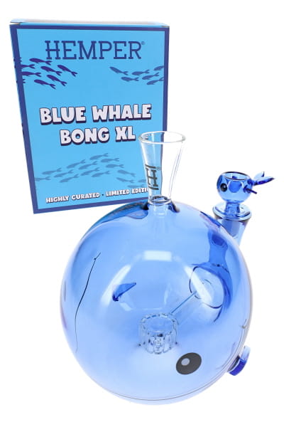 Hemper Blue Whale XL Bong – 6.25″