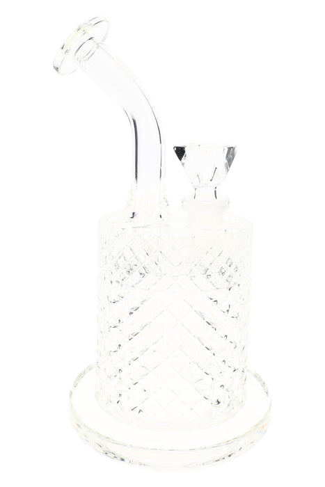 Jane West Twenties Collection Glass Water Pipe – 7½″