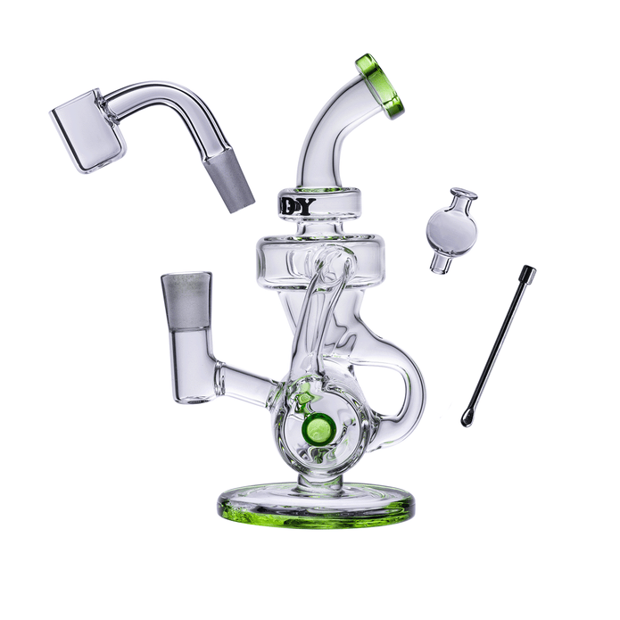 Goody Glass Drummer Boy Mini Dab Rig Kit – 4-Piece – 10 mm – 6″
