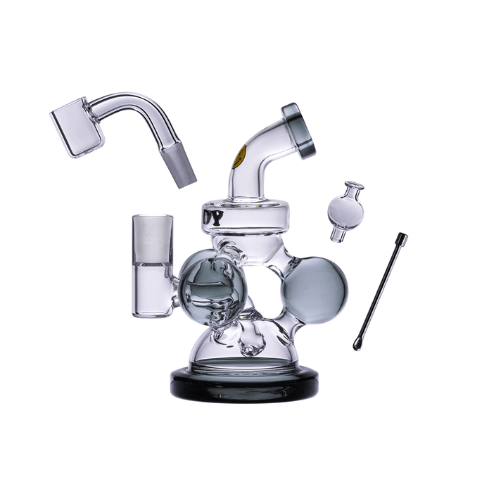 Goody Glass Atom Mini Dab Rig Kit – 10 mm – 4½″
