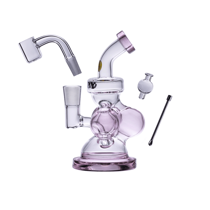 Goody Glass Atom Mini Dab Rig Kit – 10 mm – 4½″