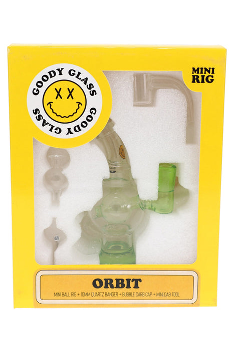 Goody Glass Orbit Mini Dab Rig Kit – 10 mm – 5″