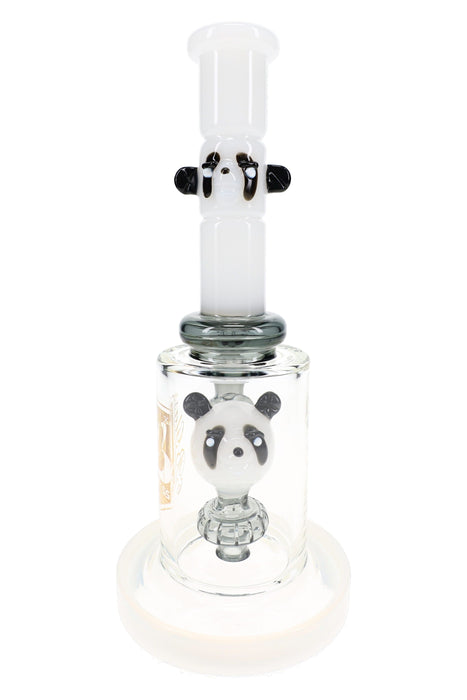 6B Glass Panda Showerhead Perc Dab Rig – 9″ – Assorted