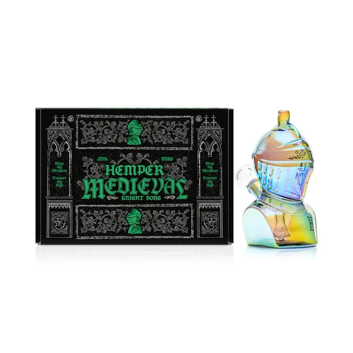 Hemper Medieval Knight Glass Bong – 6″