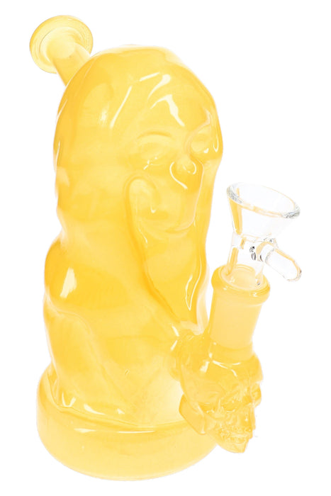 Grim Reaper Skull Glass Bong “Doom Buddy” – 7″ – Assorted Colors