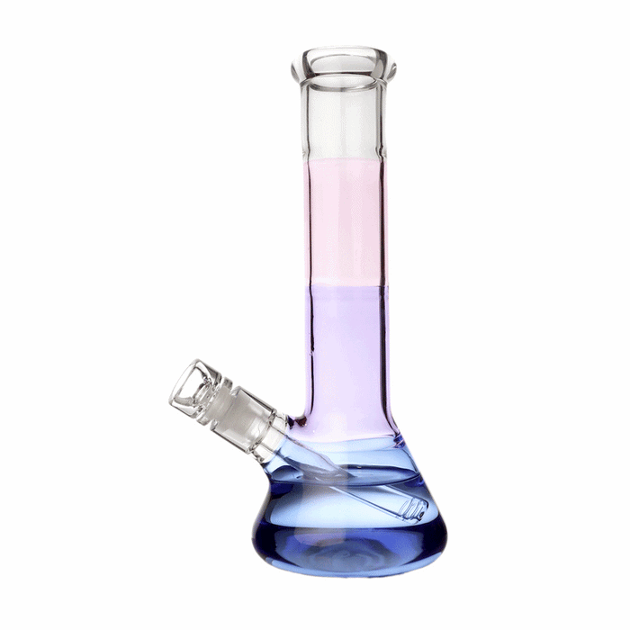 BigFun! Tricolor Borosilicate Glass Bong – 12″