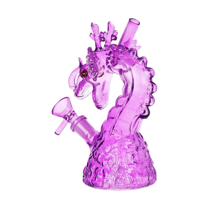 SeshGear Rising Dragon Glass Water Pipe | 6.75" | 14mm F