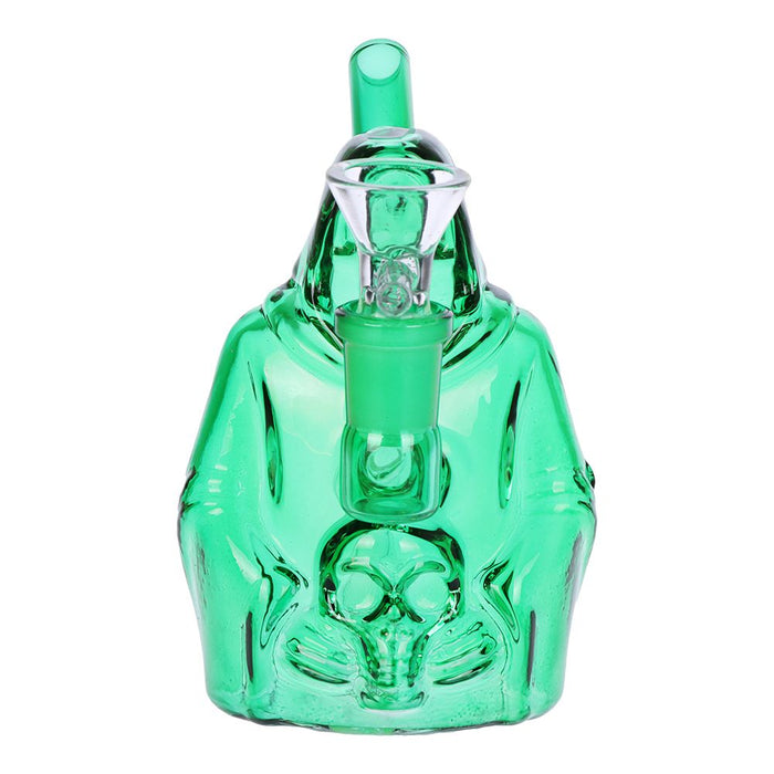 4CT BUNDLE - SeshGear Nocturnal Nightmare Glass Water Pipe - 4.5" / 14mm F / Assorted Colors