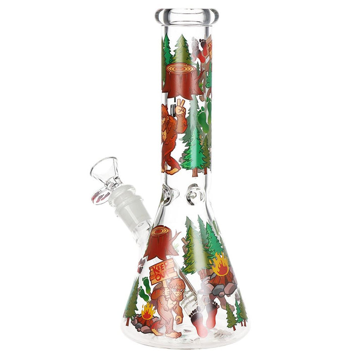 Pulsar Grumpy Bigfoot Beaker Glass Water Pipe - 10" / 14mm F