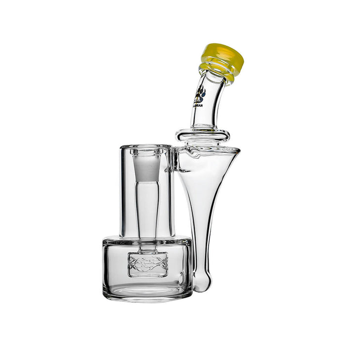 Calibear Premium RBR Recycler with Wave Perc and US Color Mouthpiece