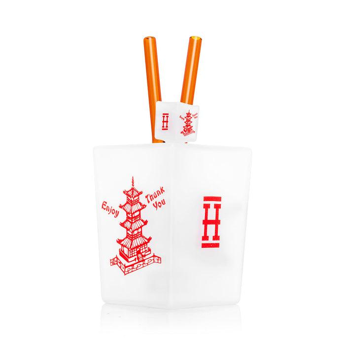 Hemper Chinese Takeout Glass Water Pipe