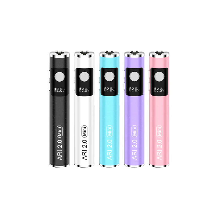 Yocan ARI 2.0 Mini Dab Pen 510 Thread Battery – Single or Display of 15