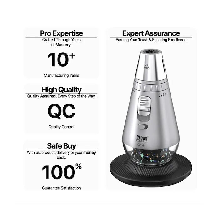 Gavin Desktop Butane Torch Lighter – Magnetic Stand