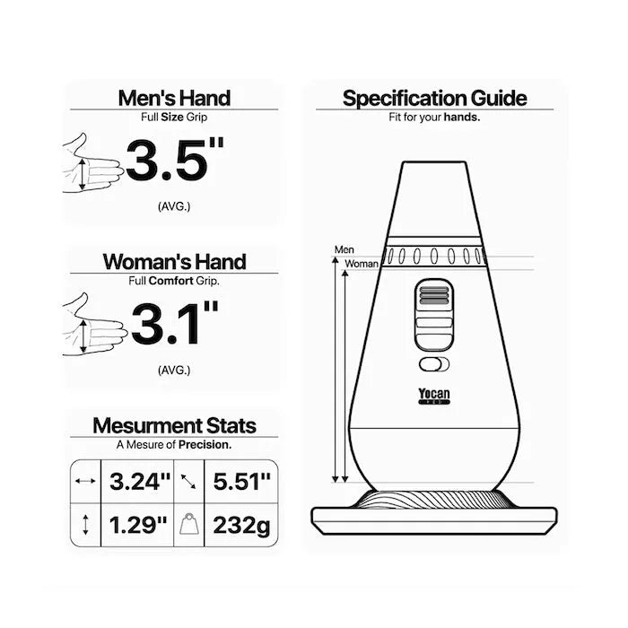 Gavin Desktop Butane Torch Lighter – Magnetic Stand