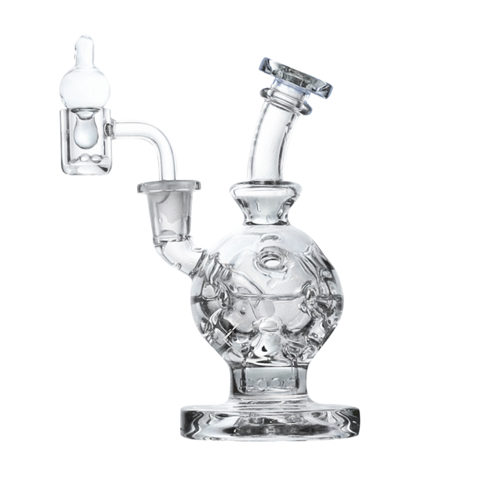 Wulf Mods Atom 14mm Dab Rig with Quartz Banger