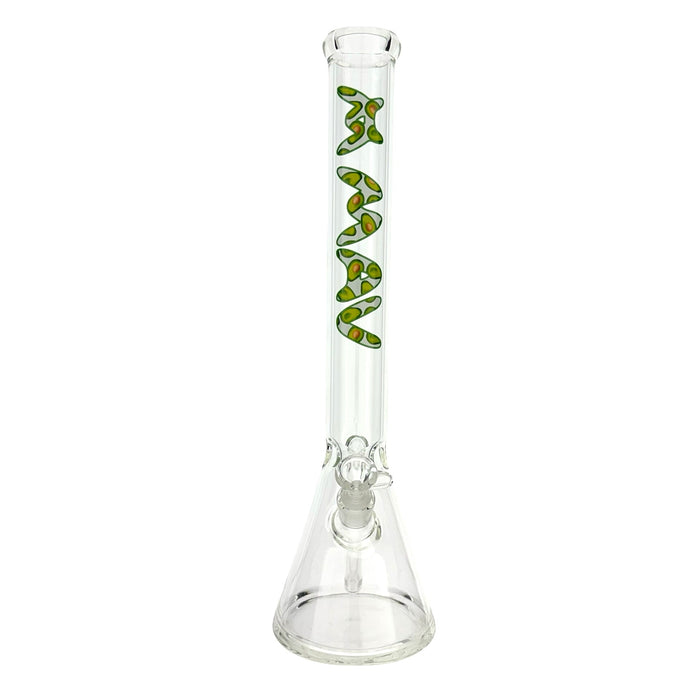 18" MAV Specialty Decal slab Logo Beaker Bong collection
