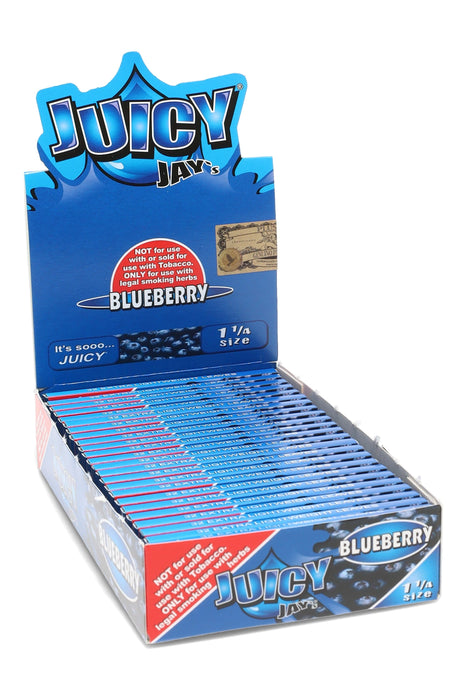 Juicy Jay’s 1¼ Flavored Rolling Papers – 24-Count Display