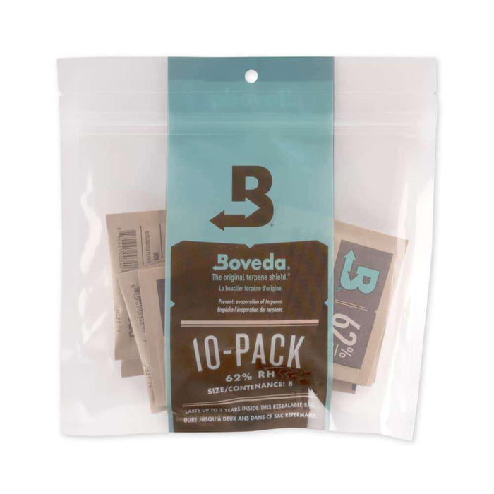 Boveda Humidity Pack – 62% - 8g – 10ct