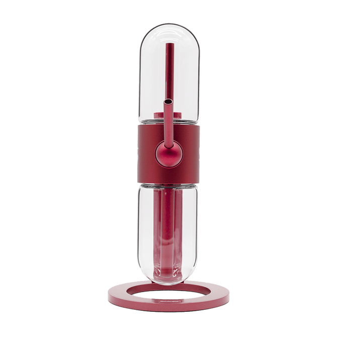 Stundenglass Gravity Infuser  - Velvet Burgundy | 360° Gravity Hookah