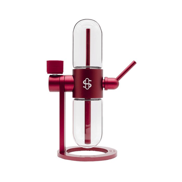 Stundenglass Gravity Infuser  - Velvet Burgundy | 360° Gravity Hookah
