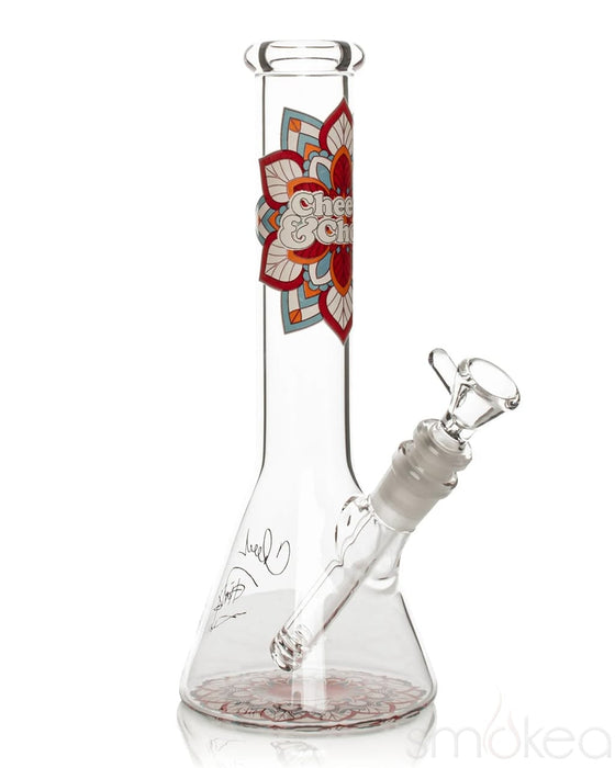 Cheech & Chong 10" Mandala Glow-in-the-Dark Bong