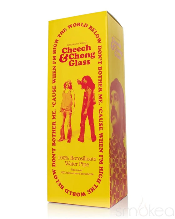 Cheech & Chong 10" Optical Illusion Glow-in-the-Dark Bong