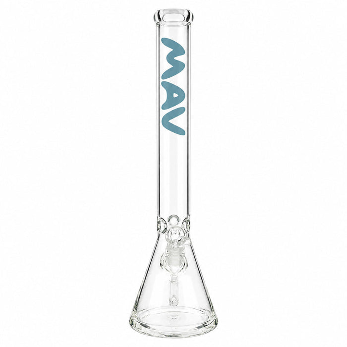 18" Classic Beaker Bong - Baby Blue - Light