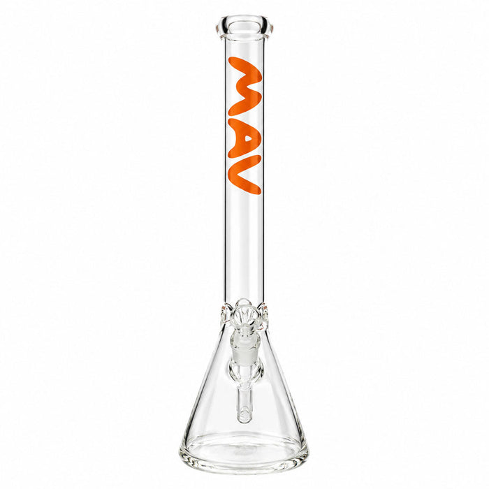 18" Classic Beaker Bong - Citrus Orange