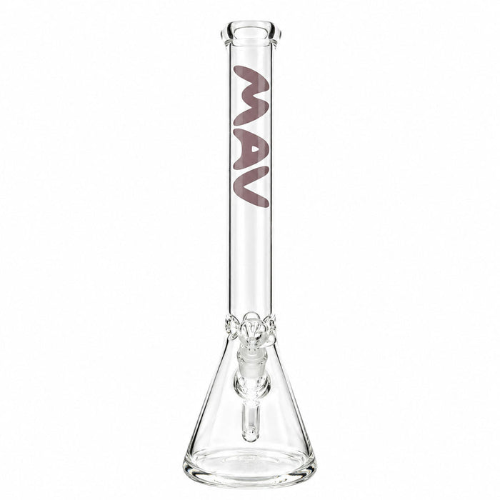18" Classic Beaker Bong - Eggplant Purple