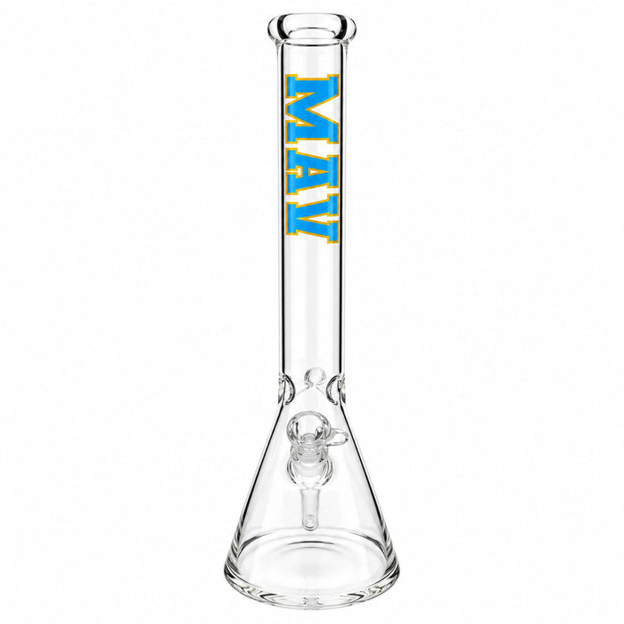 18" Classic Beaker Bong - VARSITY UCLA Edition