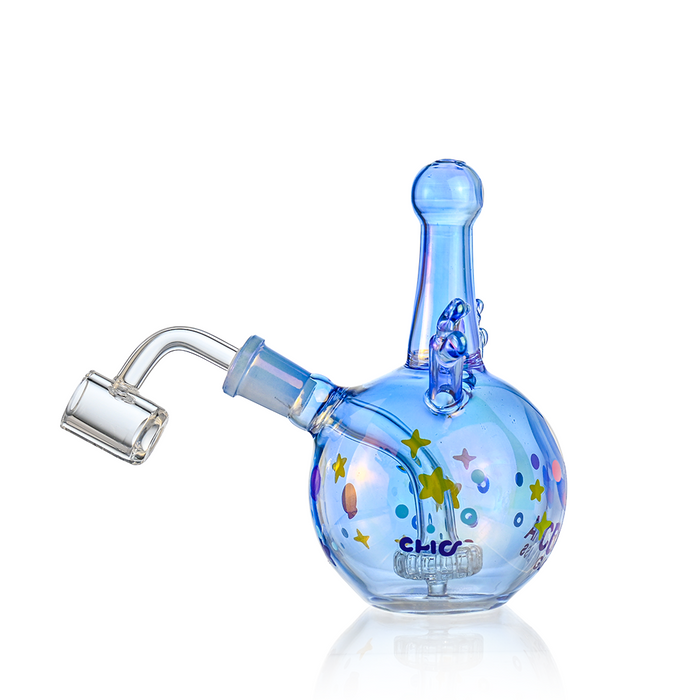 Cyclops Monster Mini Dab Rig with Showerhead Perc | Croia Glass