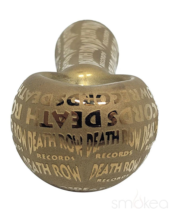 Death Row Records Metallic Etched Spoon Pipe