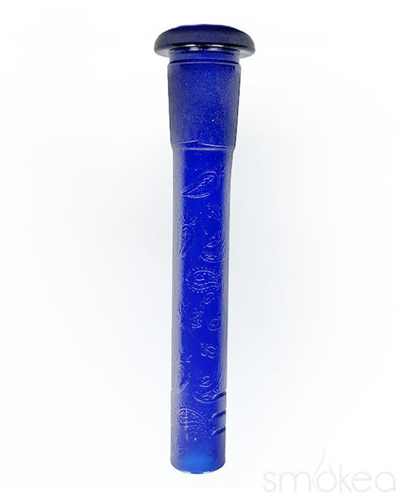 Dogg lbs Wood Grain Frosted Paisley Straight Bong