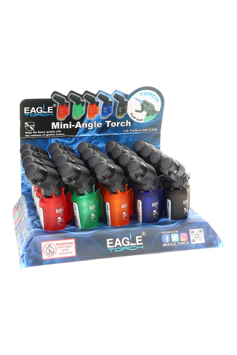 Eagle Mini-Angle Smart Cap Torch – 20-Count Display