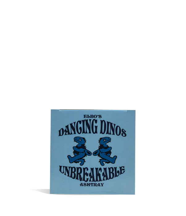 Elbo Glass Dancing Dinos Unbreakable Silicone Ashtray