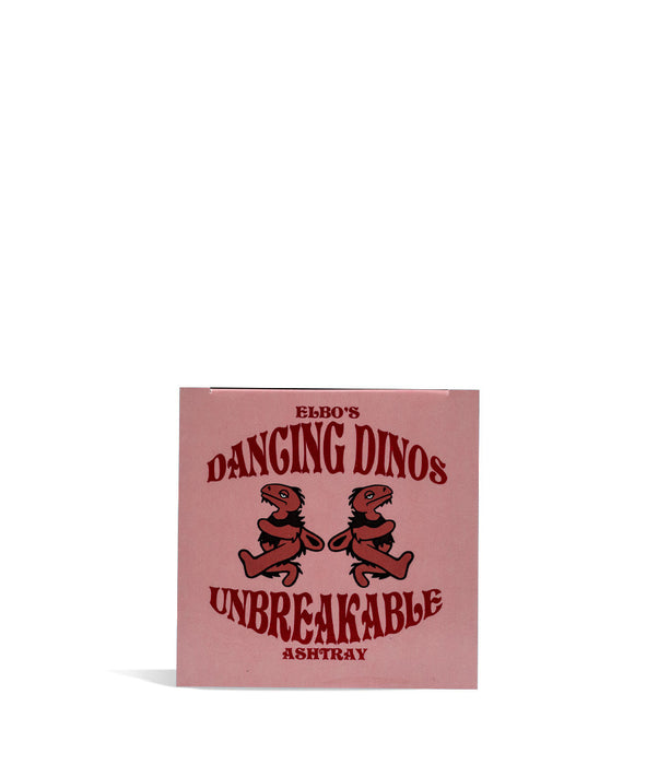 Elbo Glass Dancing Dinos Unbreakable Silicone Ashtray