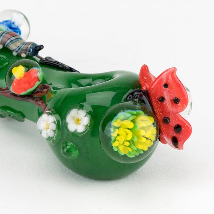Empire Glassworks Garden Critters Small Spoon Pipe