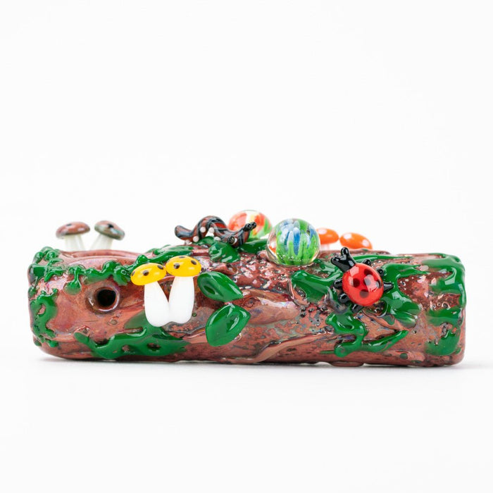 Empire Glassworks Mossy Log Dry Pipe