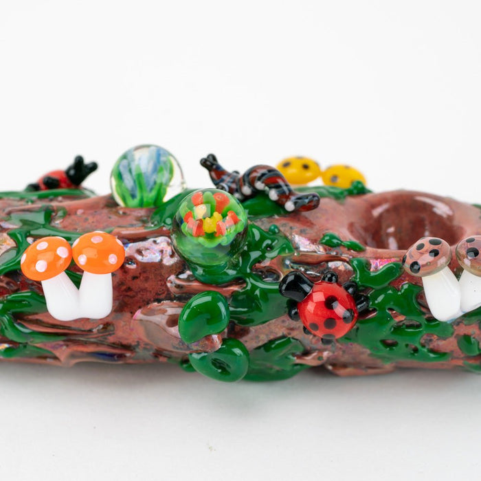 Empire Glassworks Mossy Log Dry Pipe