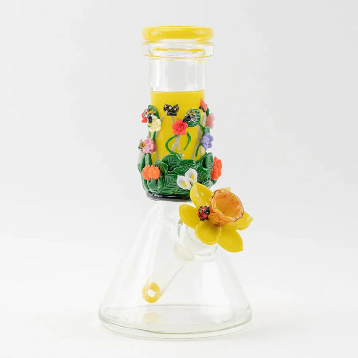 Empire Glassworks Sunshine Garden Baby Beaker
