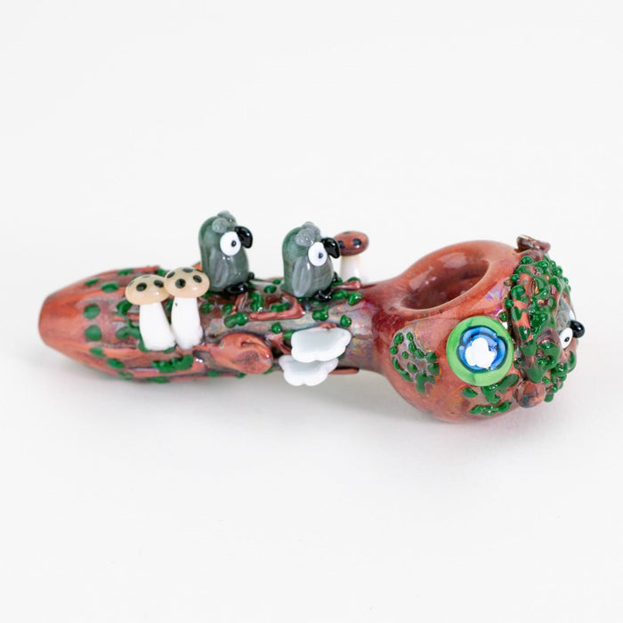 Empire Glassworks Hootie's Forest Small Spoon Pipe