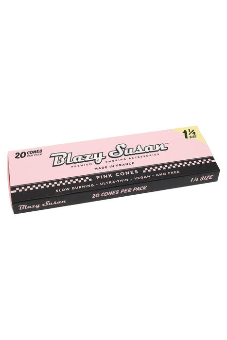 Blazy Susan 1¼ Pre-Rolled Cones – Pink or Purple – 20/Pack – 12-Count Display