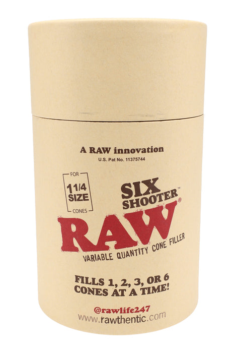 RAW Six Shooter Variable Quantity Cone Filler – 1¼ Size – 1–6 Cones