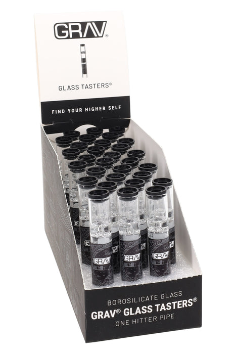 GRAV 12 mm Glass Taster – 30-Count Display