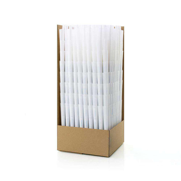 Futurola Paper Cones – 1 ¼ Size - 900pc - Branded Tip - White