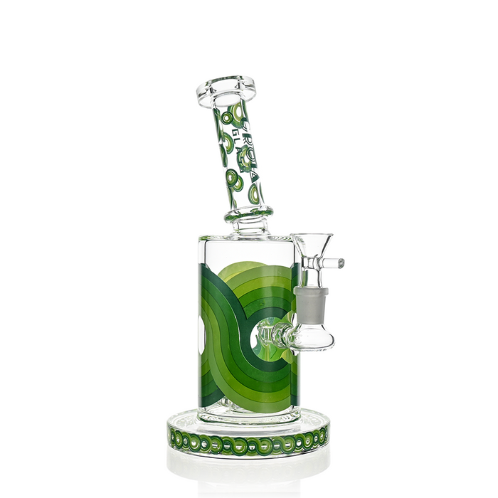Retro Scientific Bong with Matrix Perc | Croia Glass