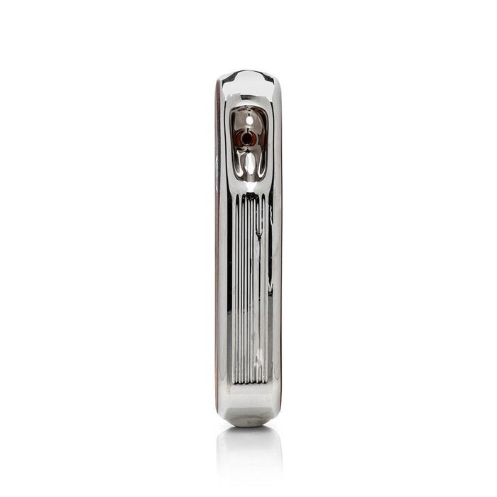 Hemper Happy Camper Army Knife Amber Glass Hand Pipe – 3½″