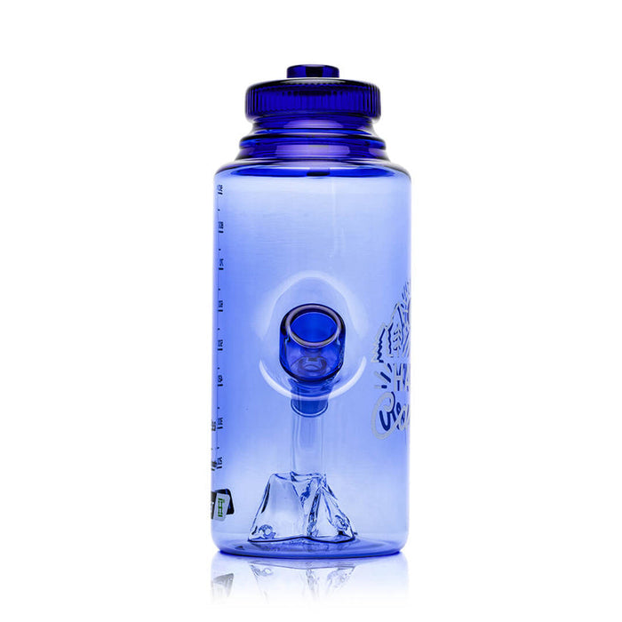 Hemper Happy Camper Water Bottle XL Glass Bong – 8½″